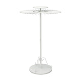 Maxbell Telescopic Scarf Display Rack Decor Ties Hanger Rack for Boutique Suit Pants White S