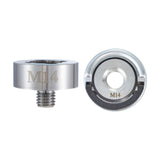 Maxbell Angle Grinder Adapter with Lock Nut Kit Connector for Bits Drum Wheels M14