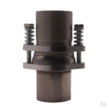 2xQuick Fix Exhaust Spring Bolt Flange Repair Pipe Kit 2.5" ID To OD