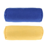 2Pieces Soft Orthopedic Neck Roll Pillows Round Cervical Support Pillows