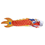 Maxbell 3Pcs Chinese Dragon Flag Outdoor Windsock Carp Streamer Hanging Decor