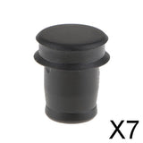 Maxbell 7xCar Cigarette Lighter Plug Socket Cover Stopper Cover Trim for Universal
