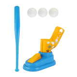 Maxbell Kids Pitching Machine Baseball Batting Machine for Birthday Gifts Girls Boys Yellow