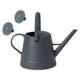 Maxbell 3.8L Watering Can Portable Decorative Comfortable Handle Practical Water Can dark gray