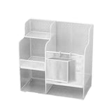 Maxbell Fitness Equipment Organizer Ball Holder for Resistance Band Soccer White