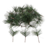Maxbell 100pcs Artificial Pine Needle Plants Tree Card Making Gifts Packing DIY