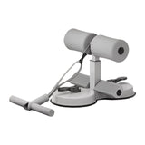 Maxbell Sit up Bar Floor Holder 3 Adjustable Height Situp Bar for Thighs Office Home Grey