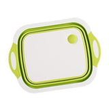 Maxbell Cutting Board BBQ Prep Tub Camping Sink for Fishing Beach Garden