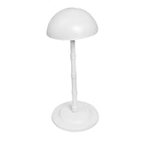 Maxbell Wig Stand Multifunction Portable Sturdy Hat Display Stand Mall Home Shop White