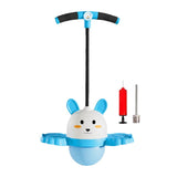 Maxbell Maxbell Pogo Ball with Handle Pogo Stick for Exercise Balance Ability Indoor Fitness blue