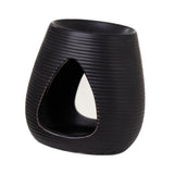 Maxbell Essential Oil Burner Gift Decoration Oil Diffuser for Wedding Bathroom Porch Black
