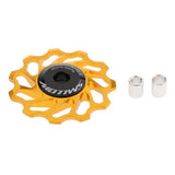 Maxbell Maxbell 11T MTB Road Bike Jockey Wheel Pulley Ceramic Bearing Rear Derailleur Gold