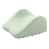 Maxbell Face Down Pillow Memory Foam Wedge Prone Pillow for Lounging Watching Movies green