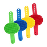 Maxbell Grooming Scrubber Massage Comb for Short Long Hairs Pet Puppy Dog Bath Brush 4Pcs