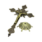 Maxbell Standing Crucifix Catholic Jesus on The Cross Statue for Prayers Table Altar