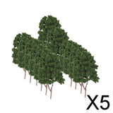Maxbell 5x20 Dark Green Model Tree N Scale Train Layout Wargame Scenery Diorama 7.5cm
