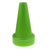 Maxbell 5 Pieces Safety and Security Cones Outdoor Games Plastic Traffic Cones Green - Aladdin Shoppers