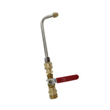 Maxbell Pressure Washer Hose Valve Wand Curved Rod Pressure Washer Fitting Accessory Length 27cm M22