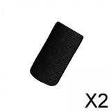 Maxbell 2xVet Wrap 4 inch Wide Non Woven Elastic Self Adherent Wrap for Dogs Pet Ankle Black