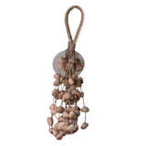 Maxbell Nutshell Handbell Handmade Gifts Shell Nut Shaker for Holiday Parties Adults Height 37cm