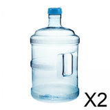 Maxbell 2xThickened Water Dispenser Bottle Jug Pure Water Barrel Reusable Bucket 18.9L