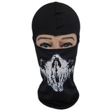 Maxbell Maxbell Skeleton Full Face Mask Bicycle CS Hood Scarf Single Hole Pattern 2