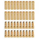 Maxbell 40Pairs 2mm+3.5mm Male Female Bullet Banana Plug Connector for Battery Motor
