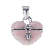 Maxbell 4 Pieces Locket Heart Cremation Keepsake Urn Pendant Human Pet Memorial