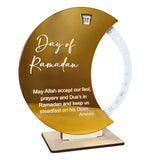 Maxbell Muslim Ramadan Advent Calendar Decoration Arab Eid Crafts for Festival Party Style D