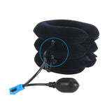 Maxbell Maxbell 3 Tier Neck Traction Inflatable Compact Tractor for Home Use Travel Elderly blue