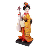 Maxbell Japanese Geisha Oriental Ancient Kabuki Lady Statue for Tabletop Shelf Home