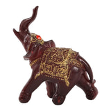 Maxbell Maxbell Elephant Statue Feng Shui Resin Ornament Decoration Wedding Gift 8cmx9cmx4cm