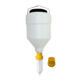 Maxbell Condiment Squeeze Bottle 3.5L Sauce Dispenser for Commercial Outdoor Kitchen yellow