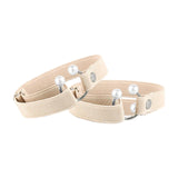 Maxbell High Heels Shoe Straps Shoe Belt for Anti Loose for Wedding Work Celebration beige