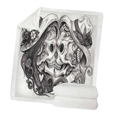 Maxbell Soft Comfortable Digital Printing Flannel Blanket Sofa Throw  Couple