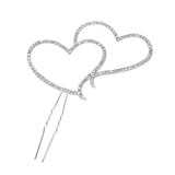 Maxbell Rhinestone Crystal LOVE HEART + 25 25th Birthday Anniversary Number Cake Topper