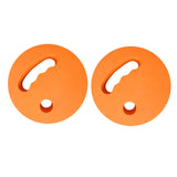 Maxbell 2Pcs Water Exercise Discs Pool Resistance for Swimming Beginners Adults Kids Orange