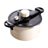 Maxbell Micro Pressure Pan Safe Locks Pressure Cookers for Home Restaurant Commercial white