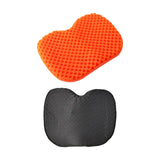 Maxbell Maxbell Gel Seat Cushion with Washable Non Slip Cover Comfort Thickened Car Seat Pad Orange