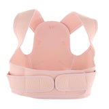 Maxbell Maxbell Posture Corrector Adjustable Breathable Lightweight Back Brace for Neck Back Pink M L