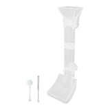 Maxbell Shrimp Feeding Dish Sturdy Aquarium Fish Feeder Tube for Spiders Fish Shrimp 28cm brush spoon