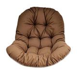 Maxbell Egg Chair Cushion Soft Washable Basket Chair Cushion for Patio Outdoor Porch Coffee