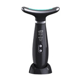 Maxbell Face and Neck Massager Portable Skin Lifting Massager for Beauty Travel Home Black