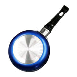 Maxbell Frying Pan Kitchen Cookware Anti Scald Handle Butter Warmer for Home Kitchen Diameter 18cm