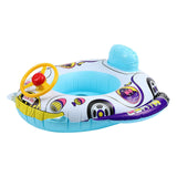 Maxbell Baby Swimming Float Infant Seat Boat Baby with Steering Wheel Swimming Rings Style D