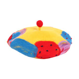 Maxbell Girls Beret Hat Comfortable Fashion Painter Hat for Cosplay Holiday Birthday