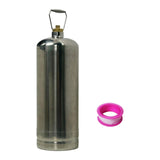 Maxbell Camping Empty Gas Cylinder Refillable Gas Bottle for Fishing Backpacking BBQ Style A