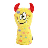 Plush Golf Club Head Cover Outdoor Sports Protector Golf Club Head Protector Yellow DRIVER