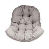 Maxbell Egg Chair Cushion Soft Washable Basket Chair Cushion for Patio Outdoor Porch Light Gray
