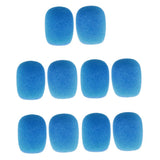 Maxbell 20 Pcs of Pack Mini Microphone Sponge Windscreen Mic Cover Shield Protection